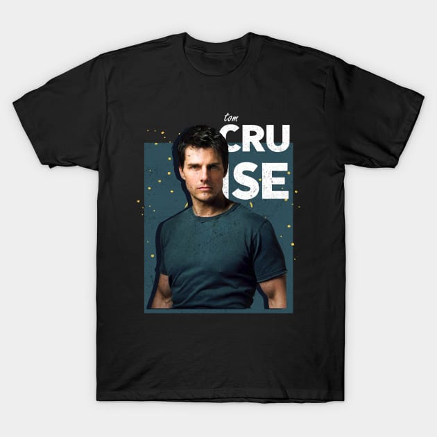 tom cruise actors vintage style T-Shirt by kalush club